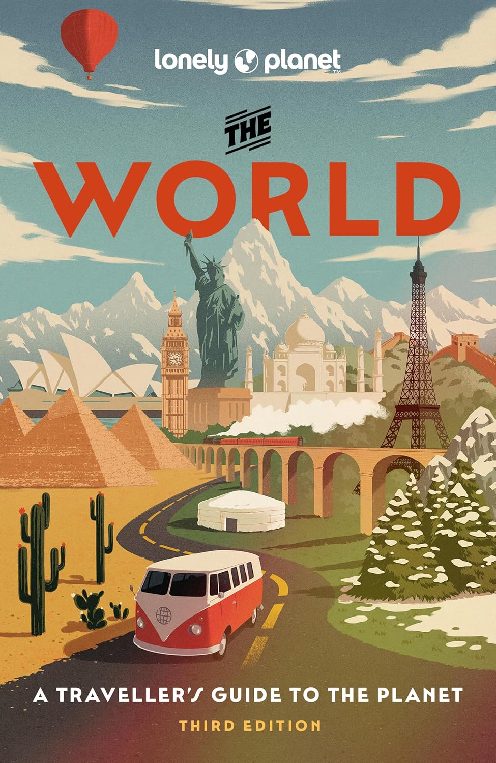 Lonely Planet The World: A Traveller's Guide to the Planet | Every Country from A-Z | Itineraries from 5 weeks to 3 months | Beautiful Travel Gift (Travel Guide) Hardcover – December 3, 2024